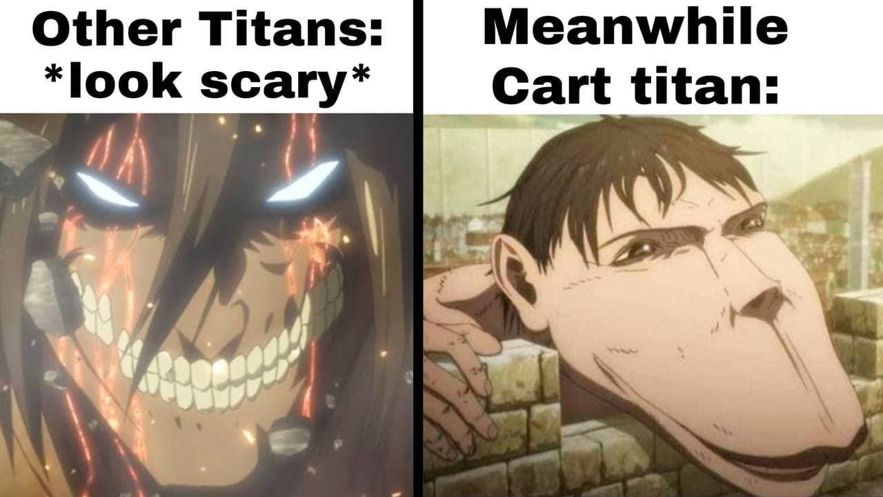 Anime Meme Titans Background