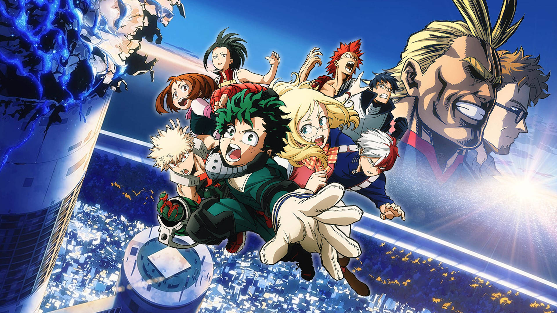 Anime Mha Cover Background