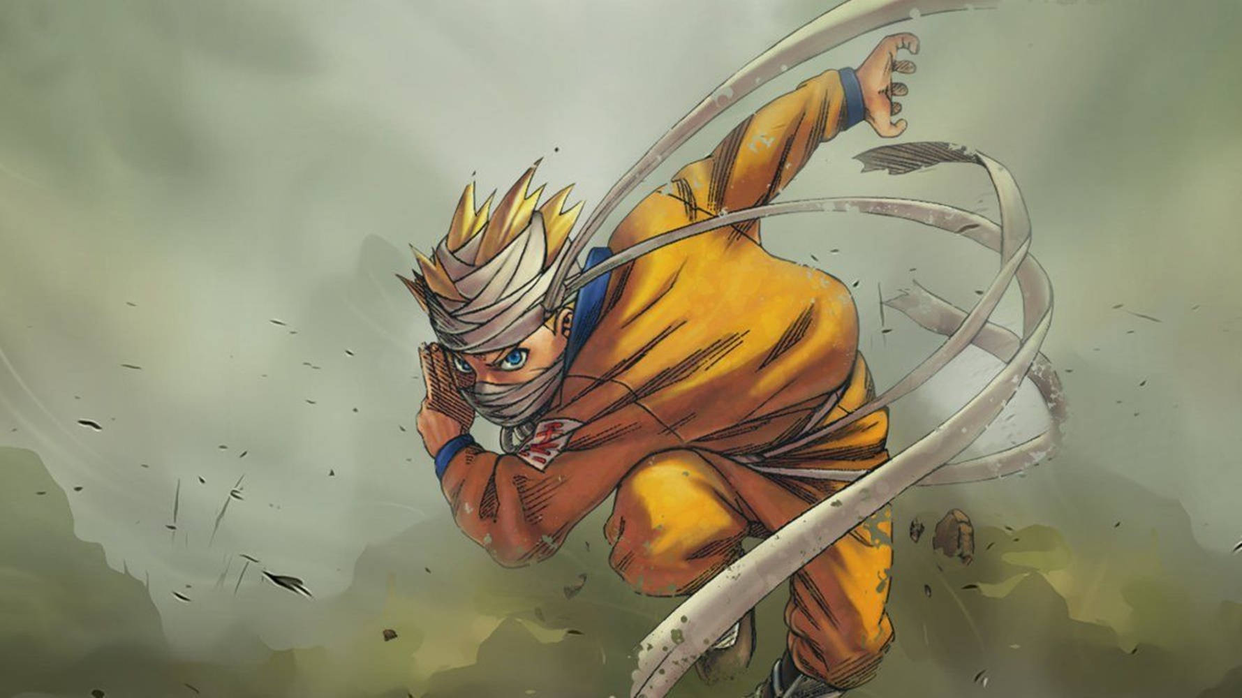 Anime Naruto Ninja Run Background