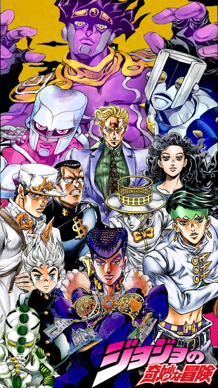 Anime Poster Jojo Iphone Background