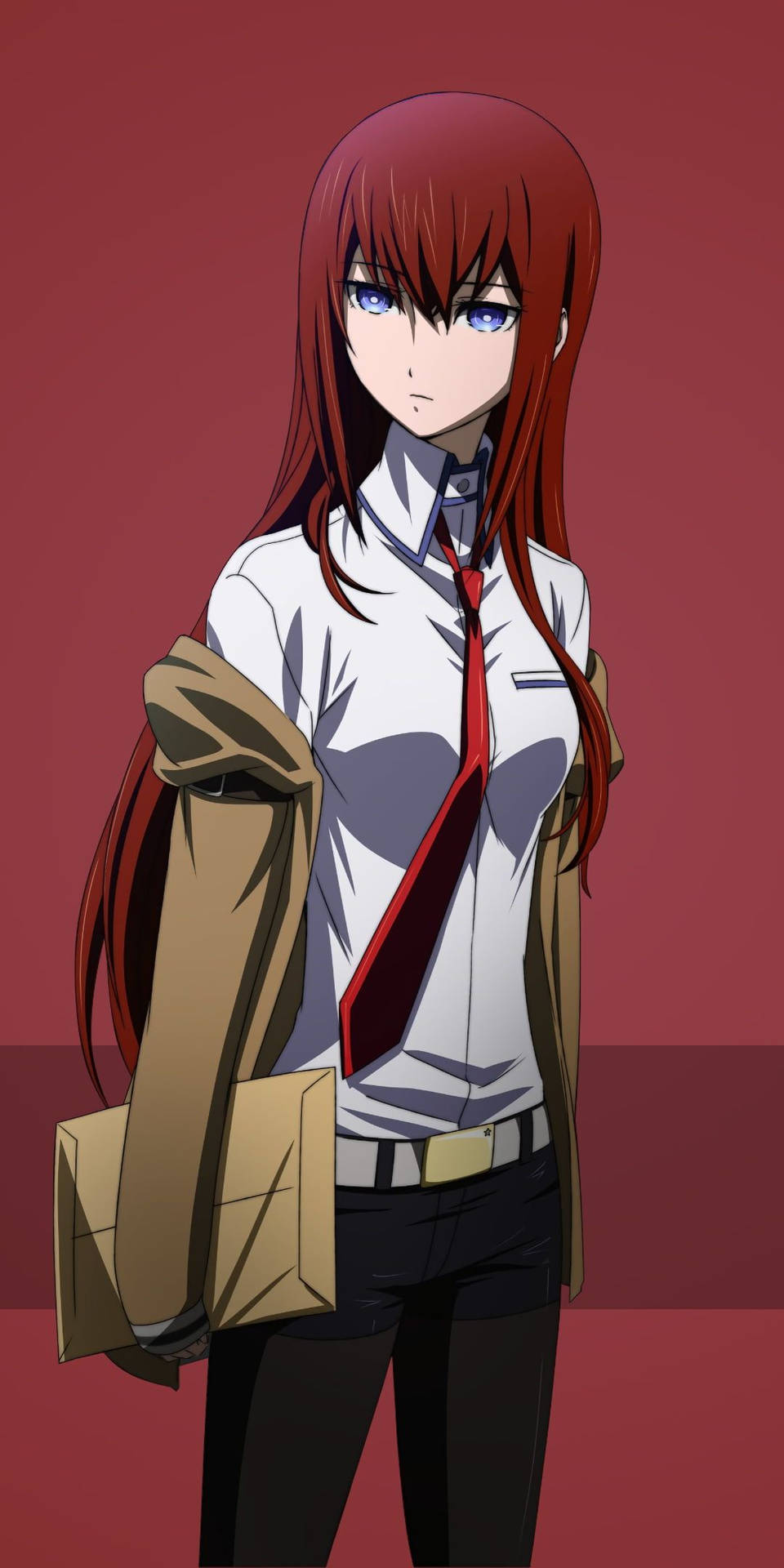 Anime Profile Picture Kurisu Makise Background