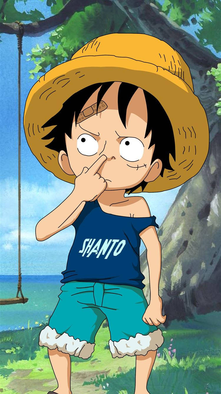 Anime Profile Picture Monkey D Luffy Background