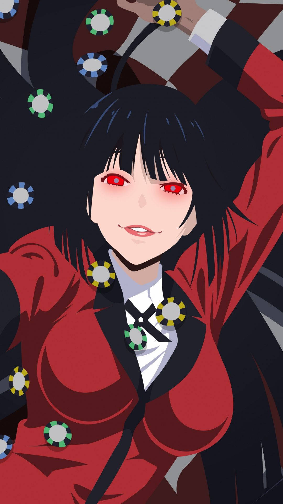 Anime Profile Picture Yumeko Jabami Background