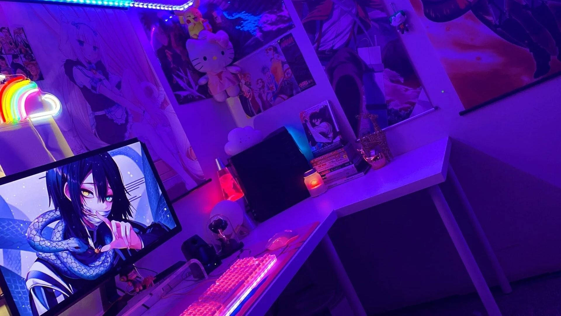 Anime Room With Led