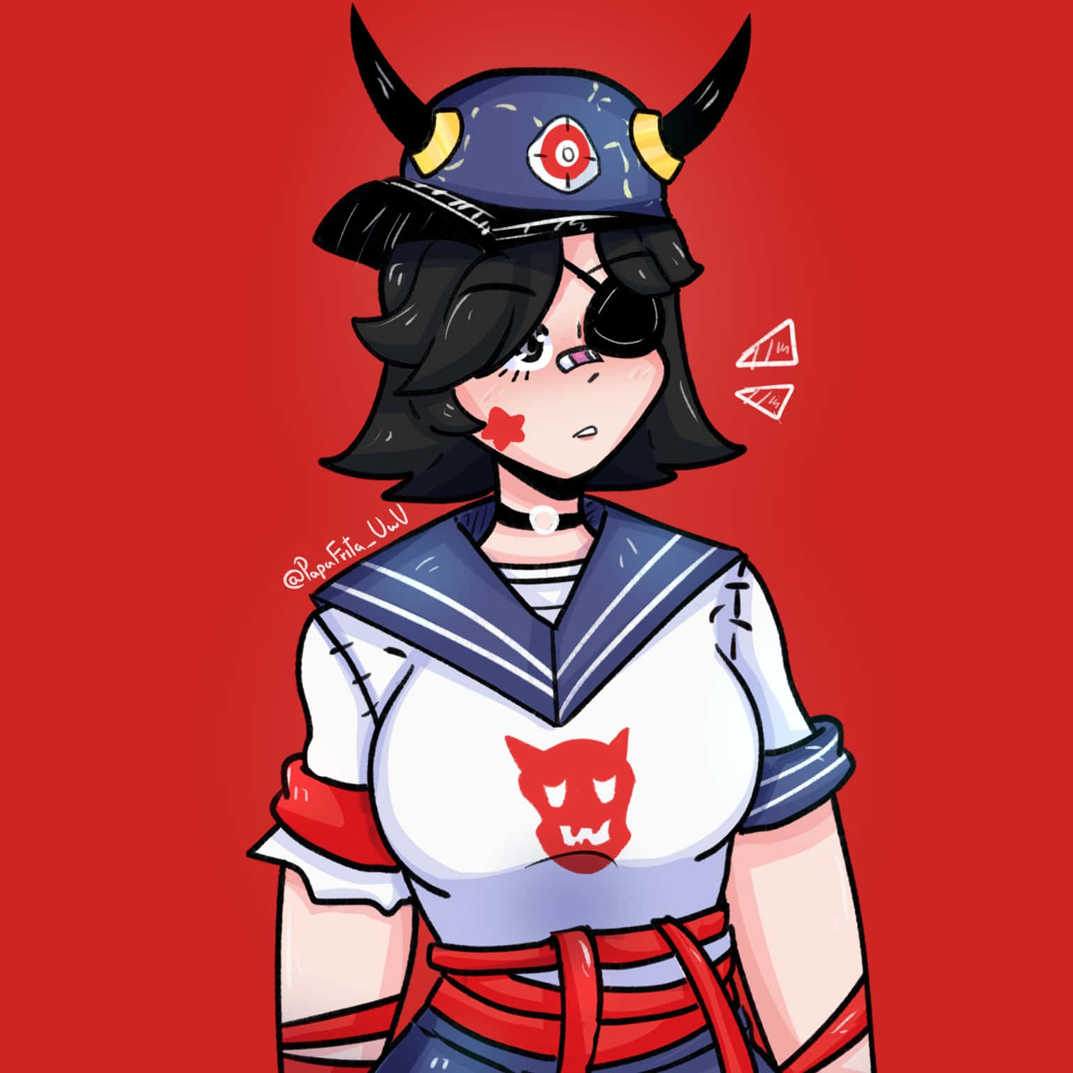 Anime Samurai Girl Artwork