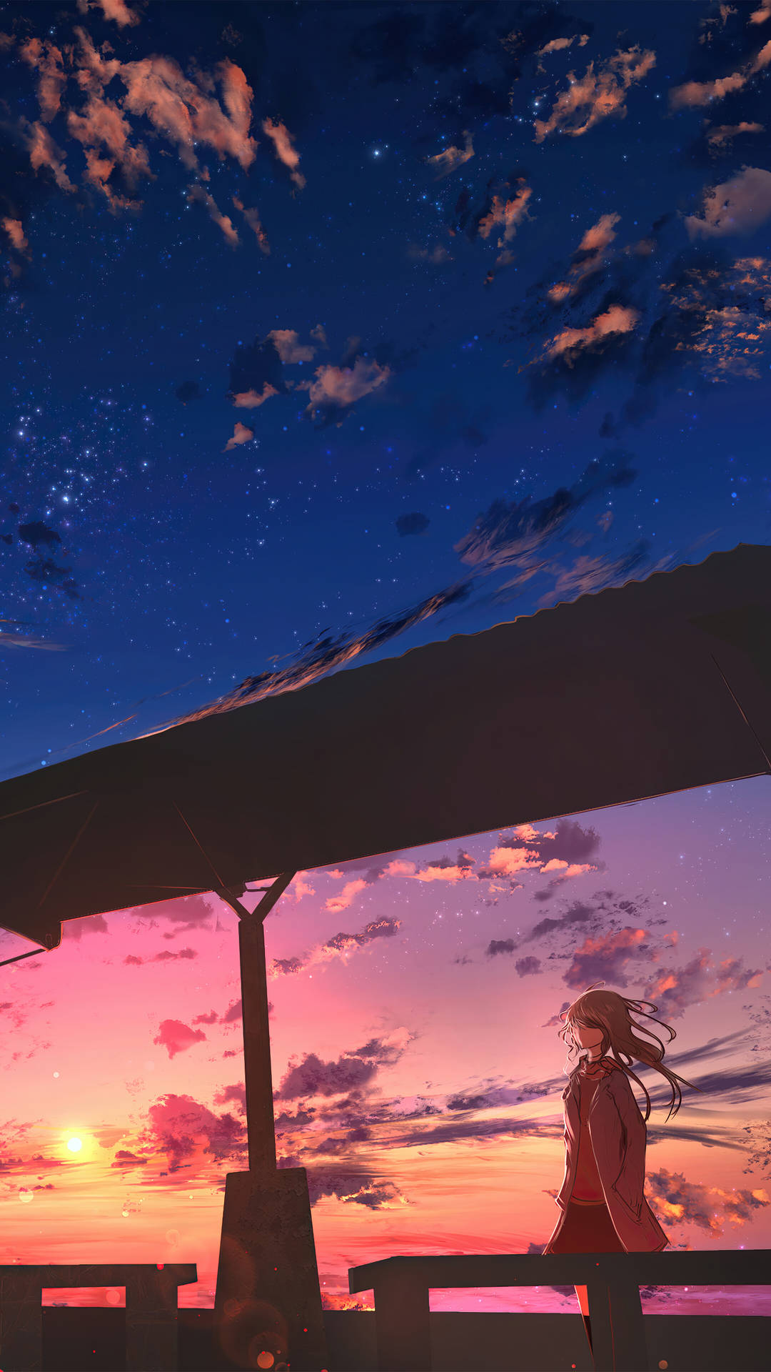 Anime Scenery 4k Under The Bridge Background