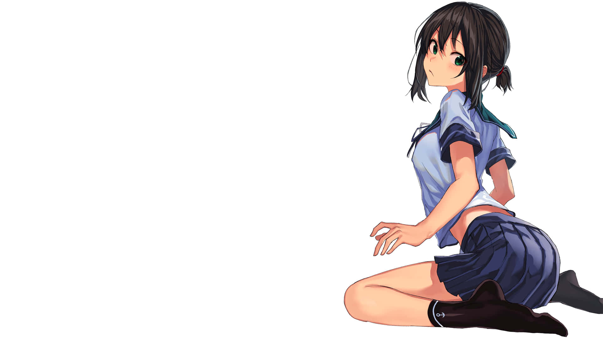 Anime School Girl Cute Sexy Background