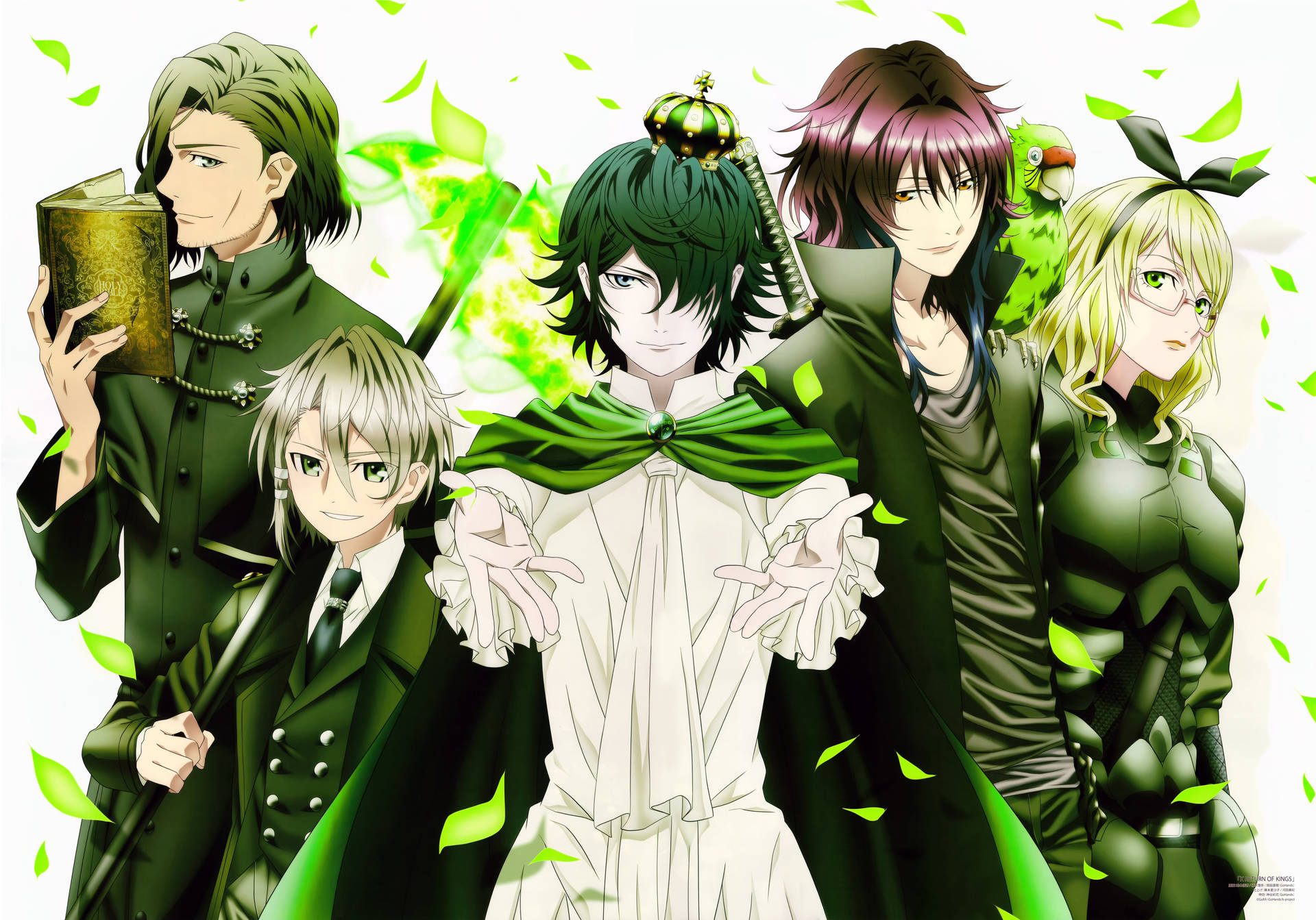Anime Series K Green Clan