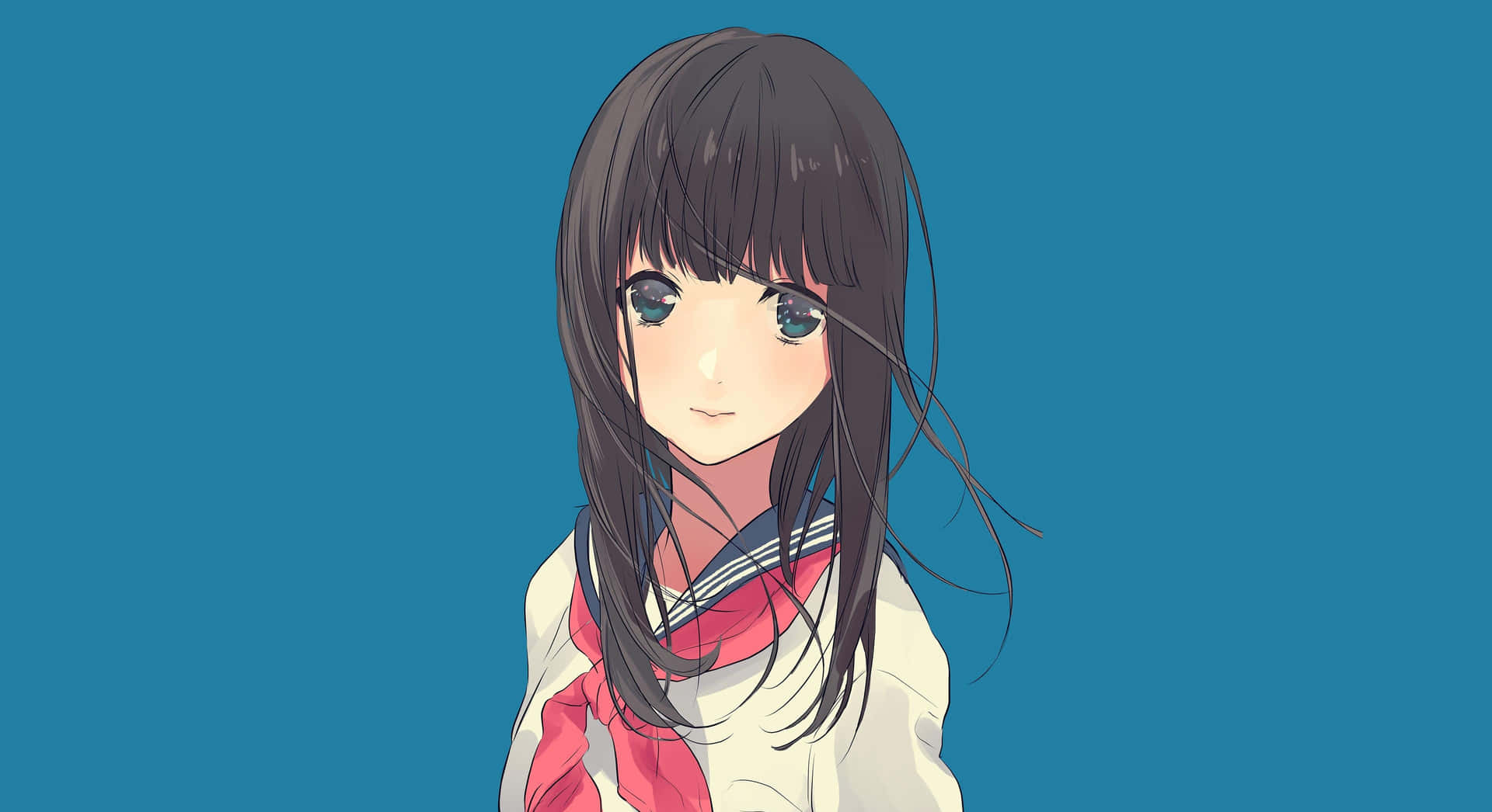 Anime Student Portrait Background