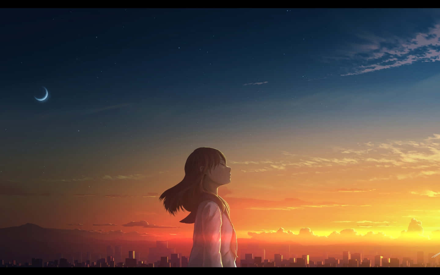 Anime Sunset Contemplation.jpg Background
