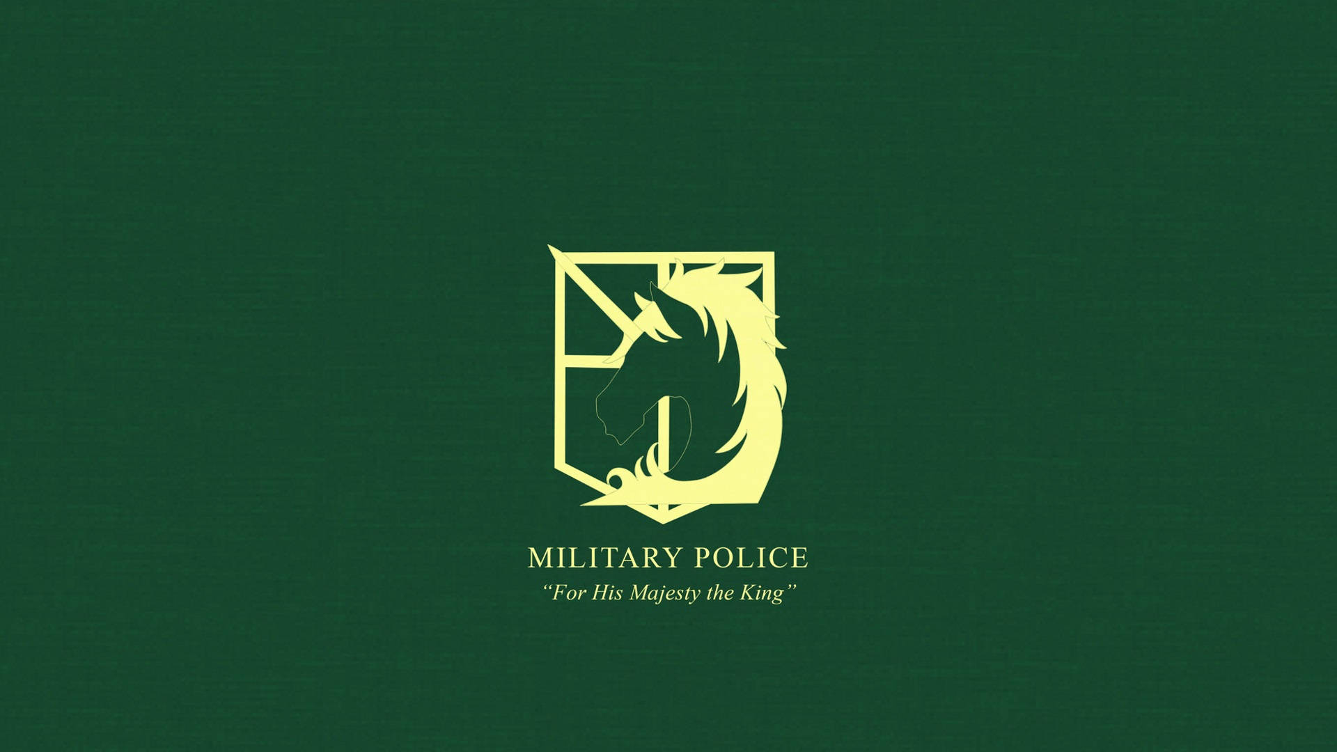 Anime Symbols Attack On Titan Military Police Background