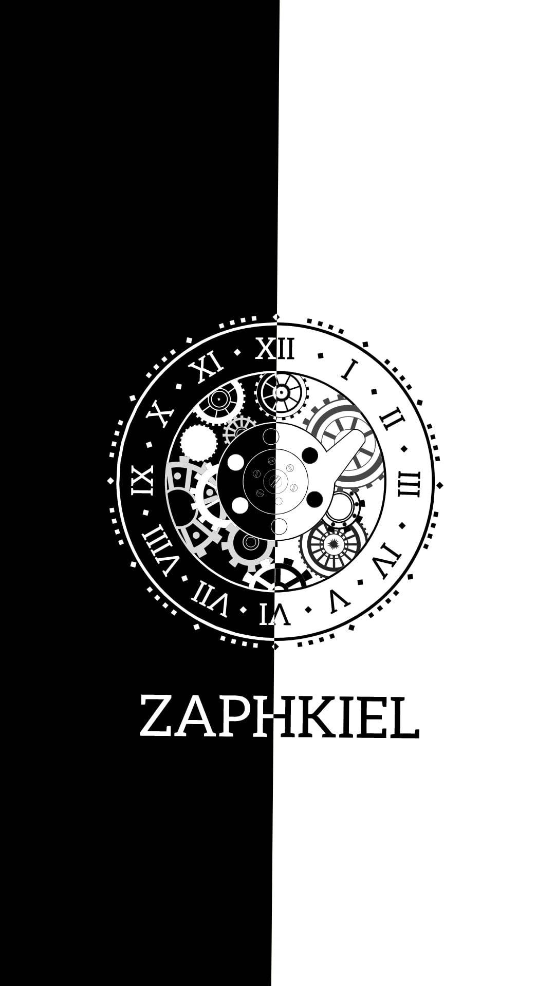 Anime Symbols Date A Live Zaphkiel Black And White Background