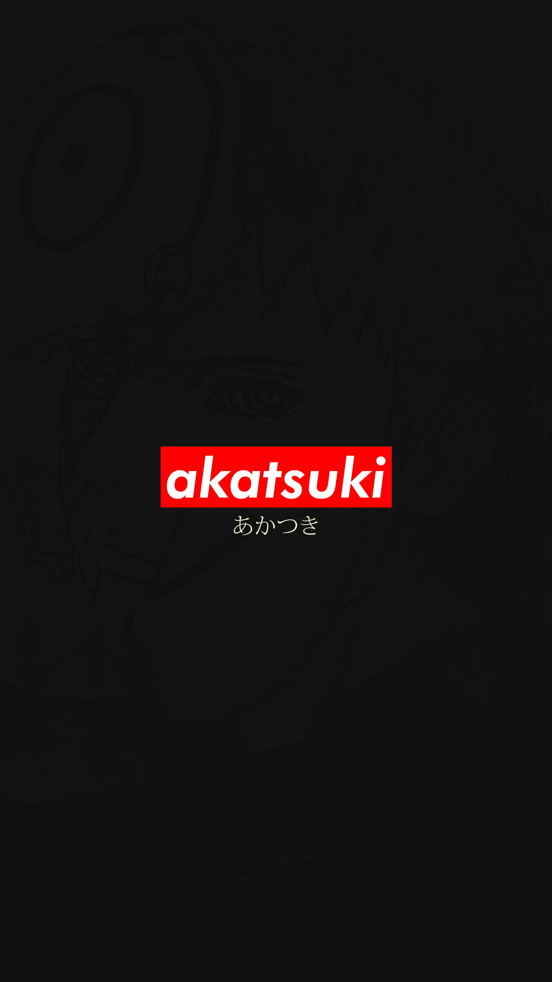 Anime Symbols Naruto Akatsuki Supreme Background