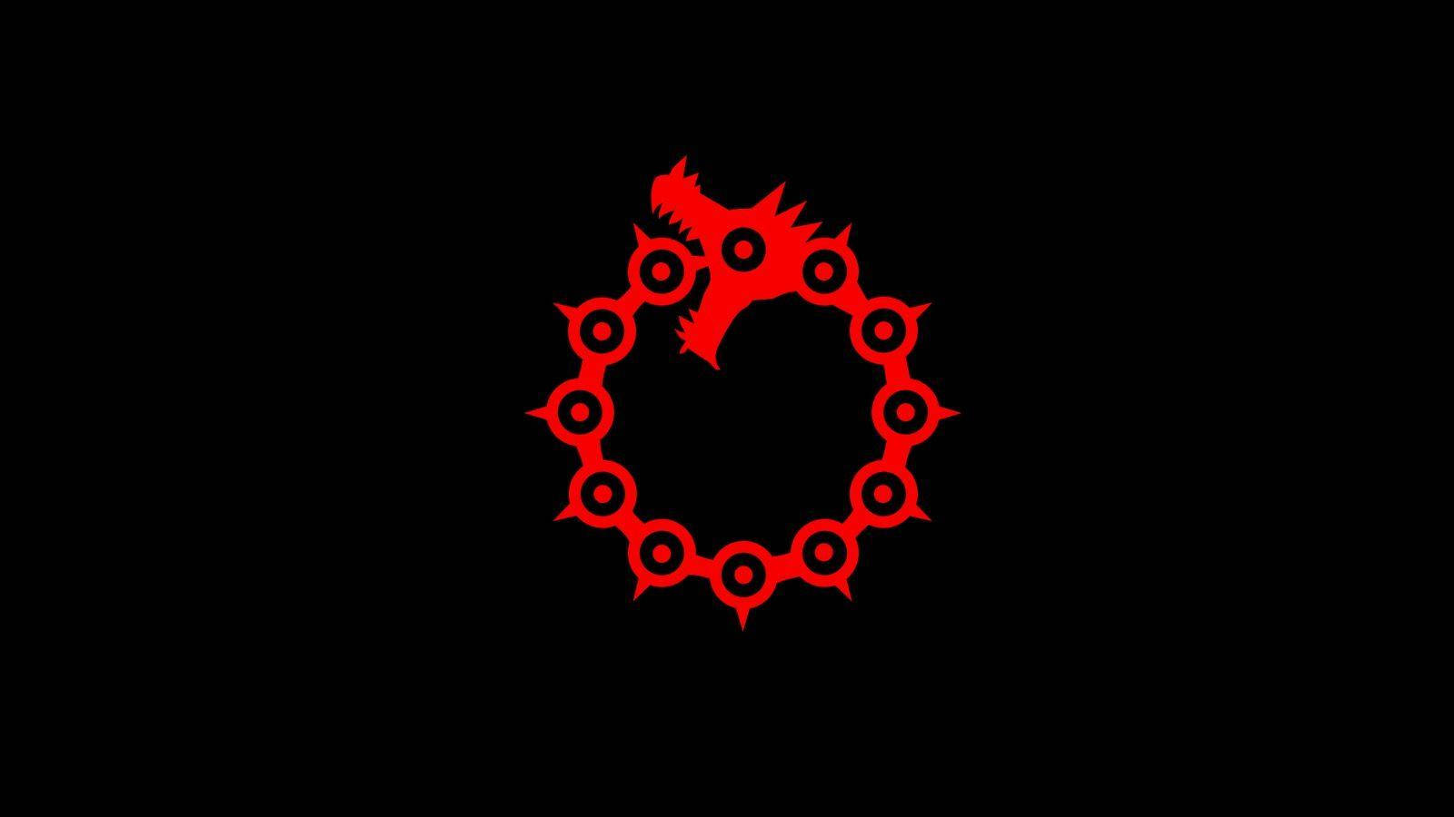 Anime Symbols The Seven Deadly Sins Dragon's Sin Of Wrath Background