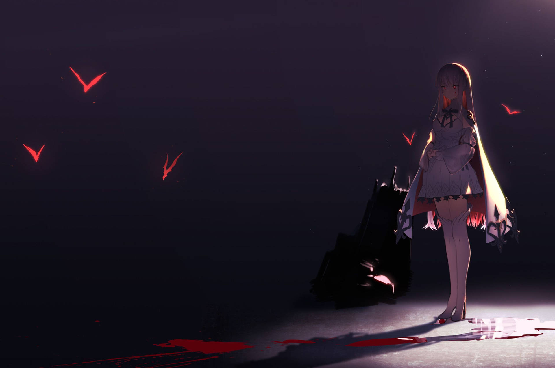 Anime Vampire Demon Background