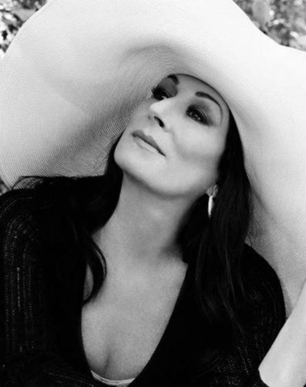 Anjelica Huston Grayscale Photoshoot