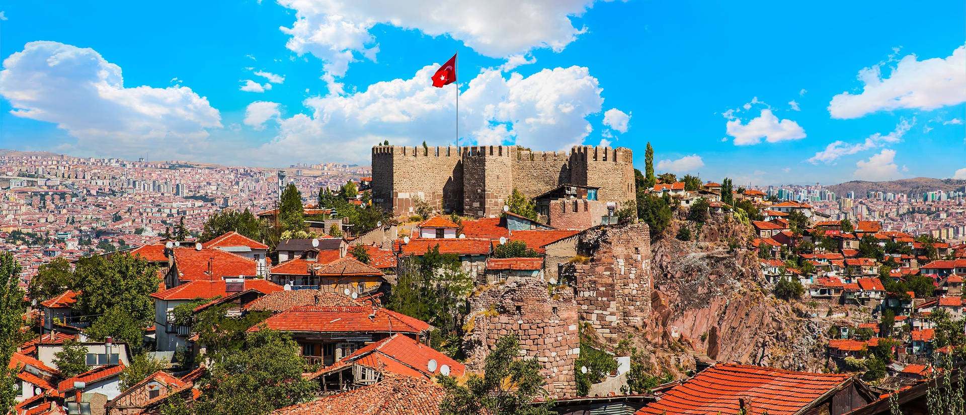 Ankara Citadel District Background
