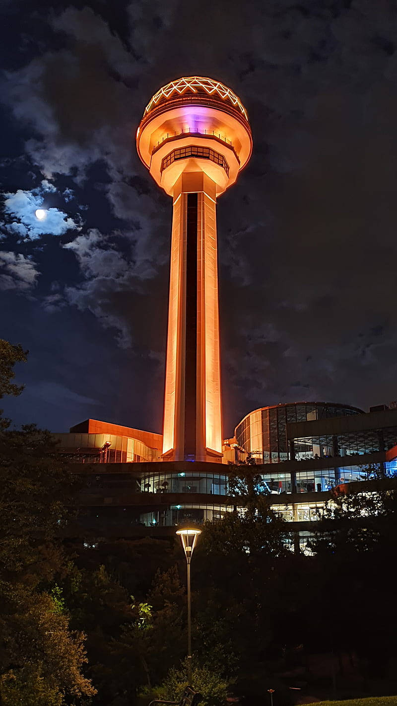 Ankara City Tower Background
