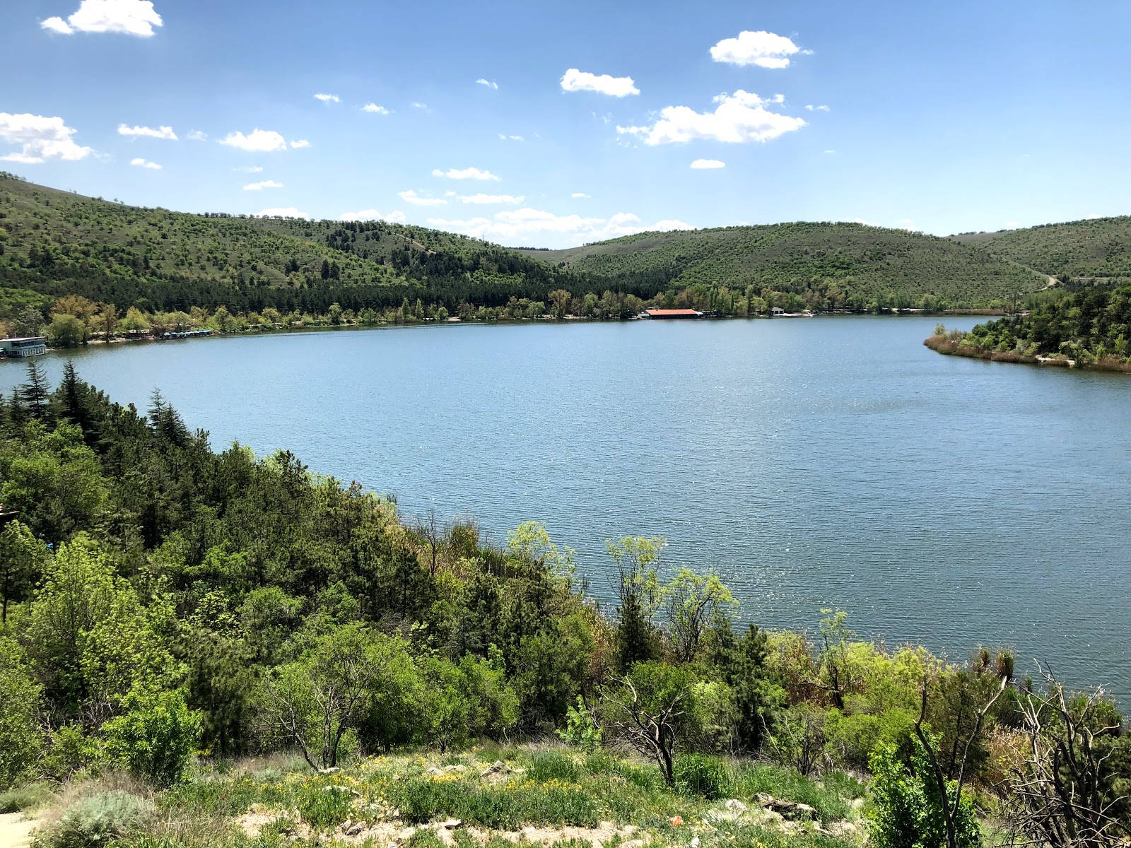 Ankara Eymir Lake Background