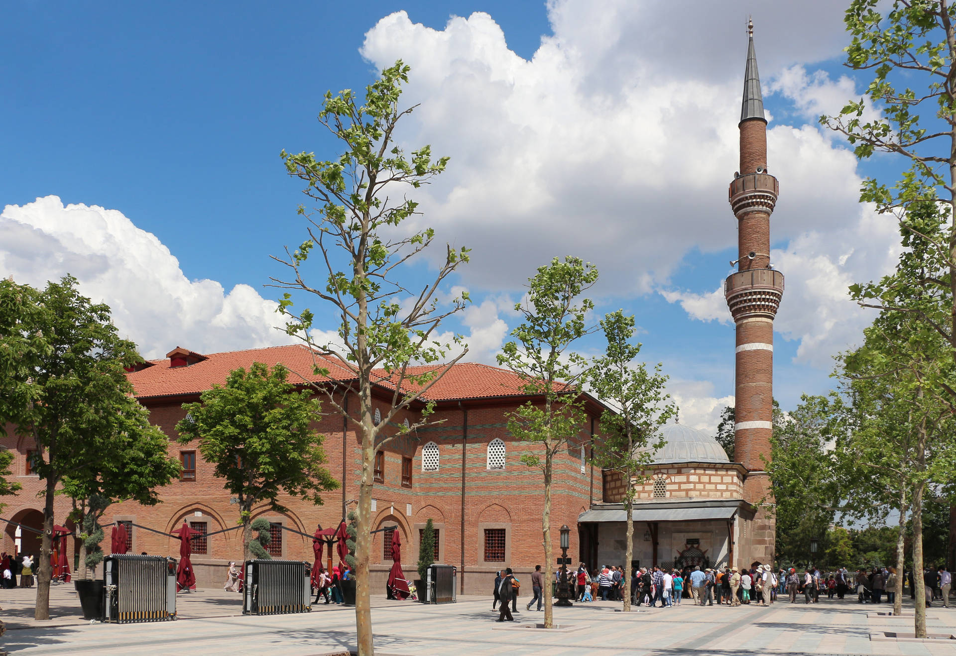 Ankara Haci Bayram Mosque Background