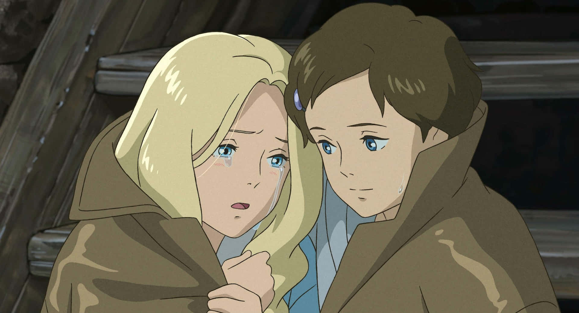 Anna And Marnie - A Magical Encounter Background