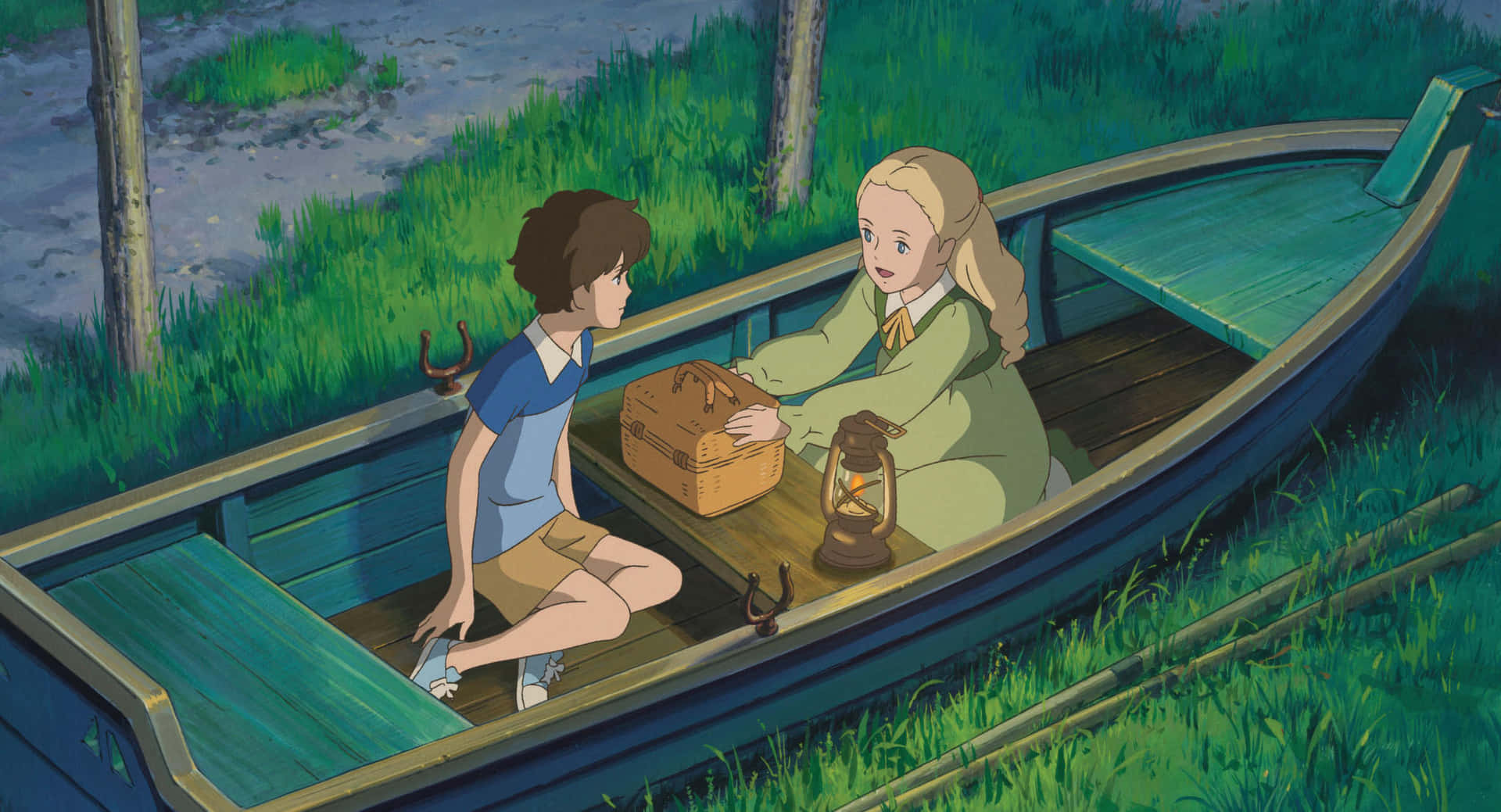 Anna And Marnie Share A Heartfelt Moment In When Marnie Was There