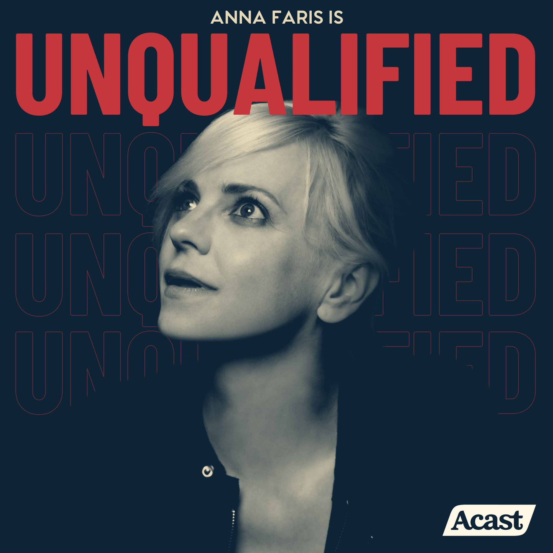 Anna Faris Is Unqualified Podcast Cover Background