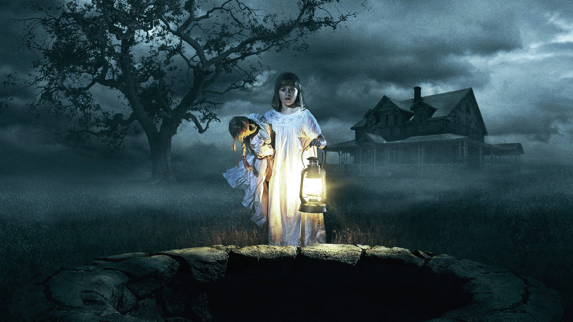 Annabelle Creation Mystery Visual Art Background