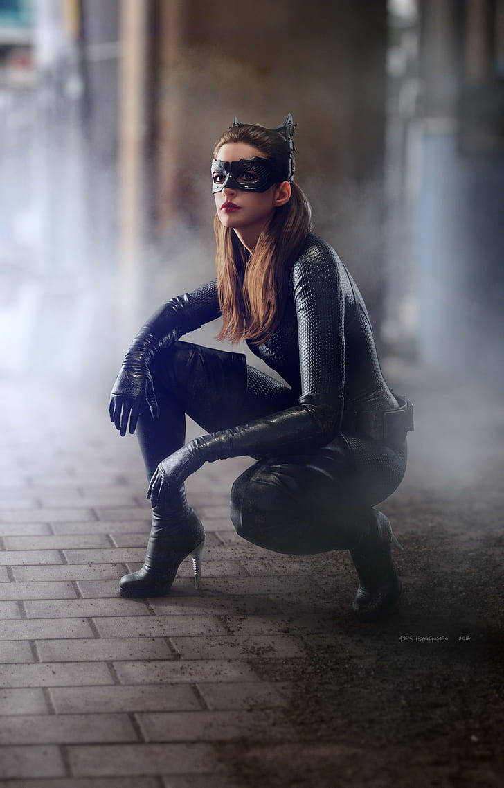 Anne Hathaway As Catwoman