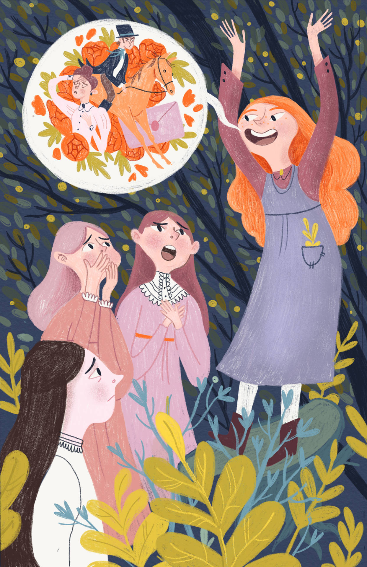 Anne With An E Storytelling Art Background