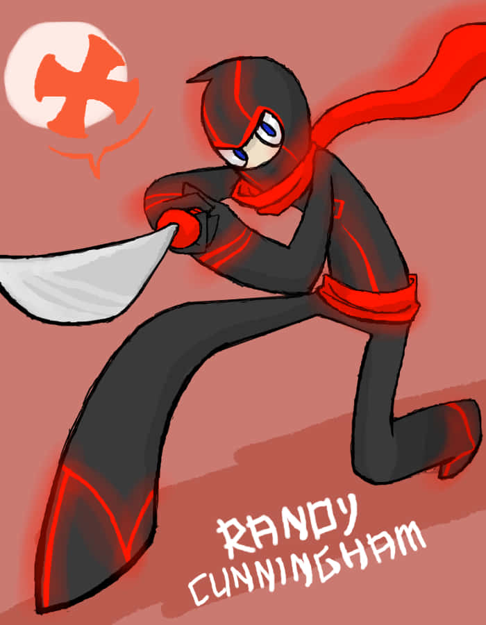 Annoyed Randy Cunningham 9th Grade Ninja Background