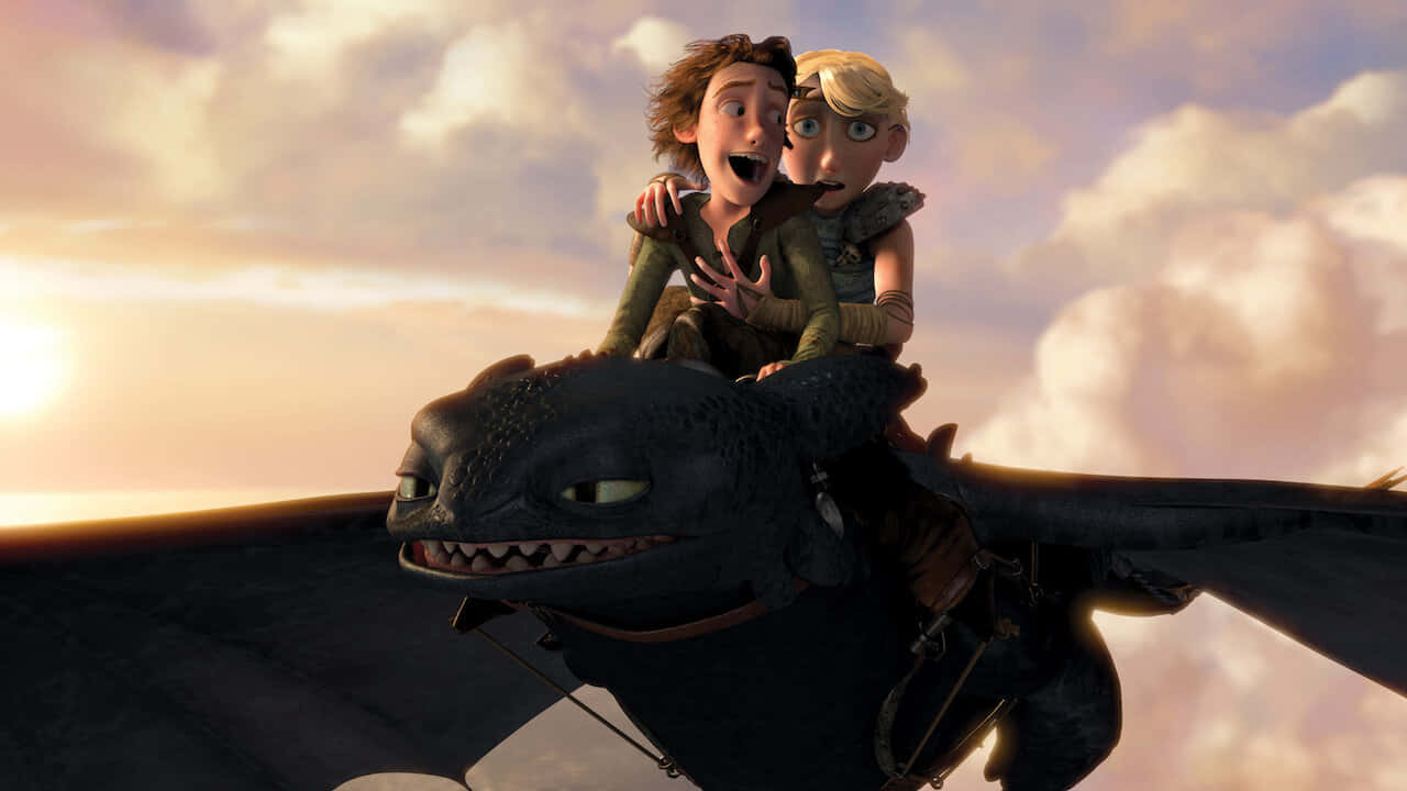 Annoyed Toothless From How To Train Your Dragon The Hidden World Background
