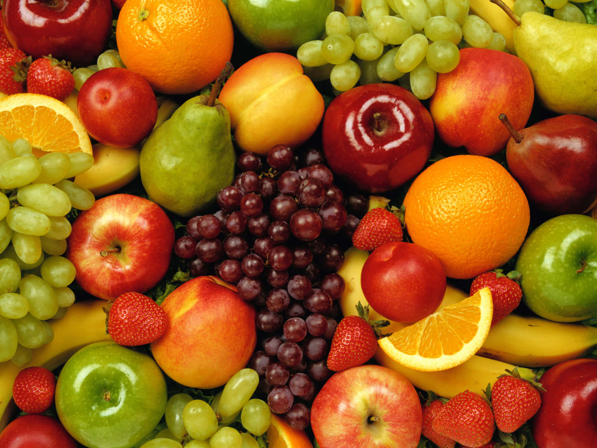 Annual Variety Fruits Background