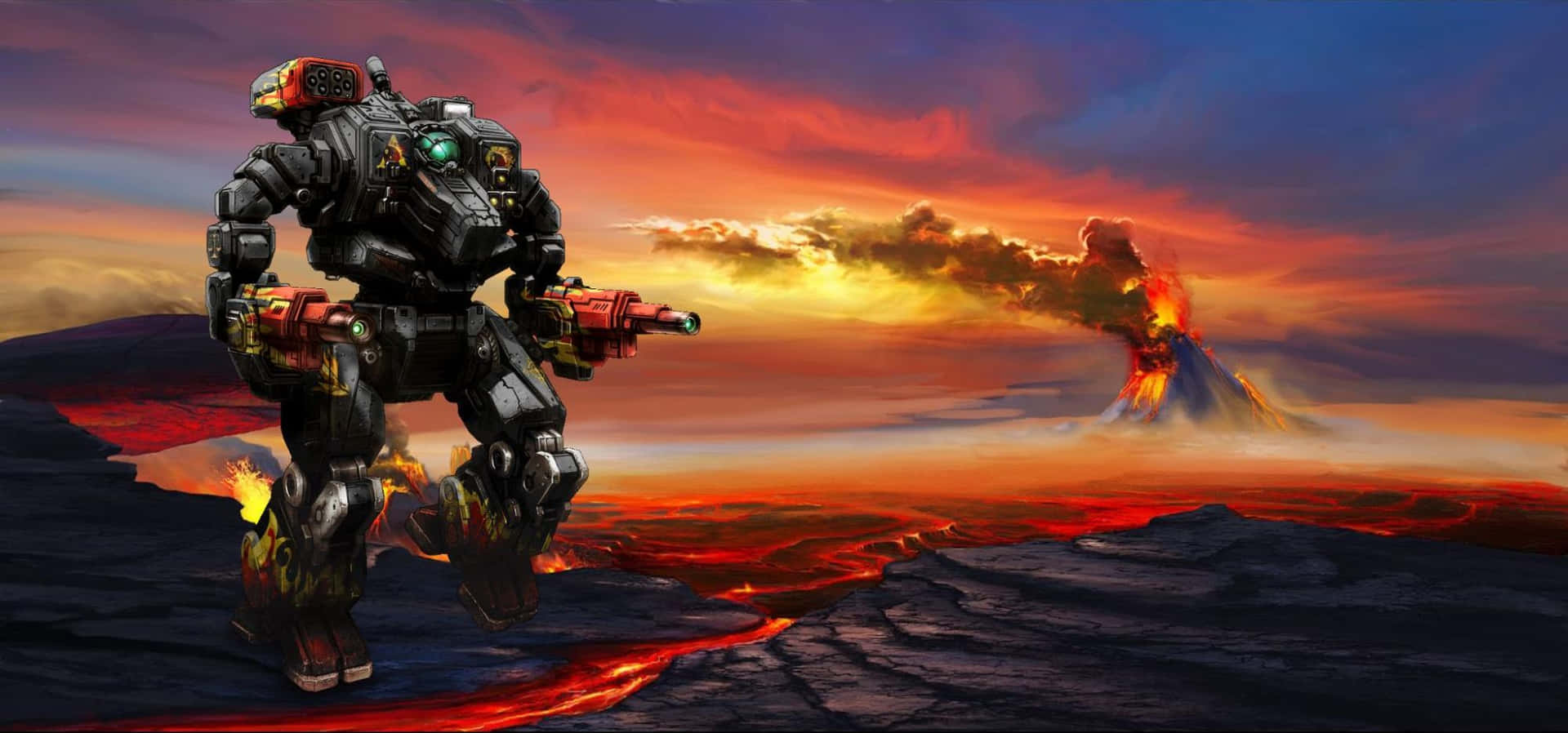 Annual Volcanic Erruption Background