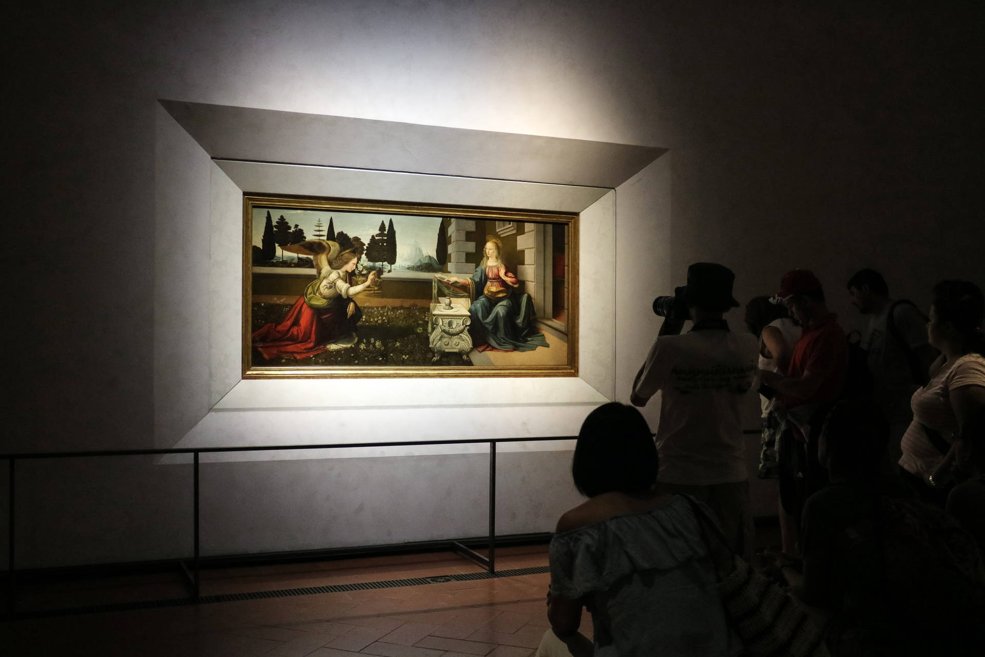 Annunciation Painting In Uffizi Gallery