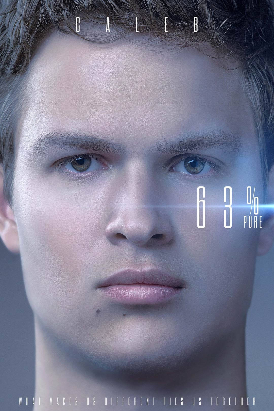 Ansel Elgort In A Still From The Divergent Series Background