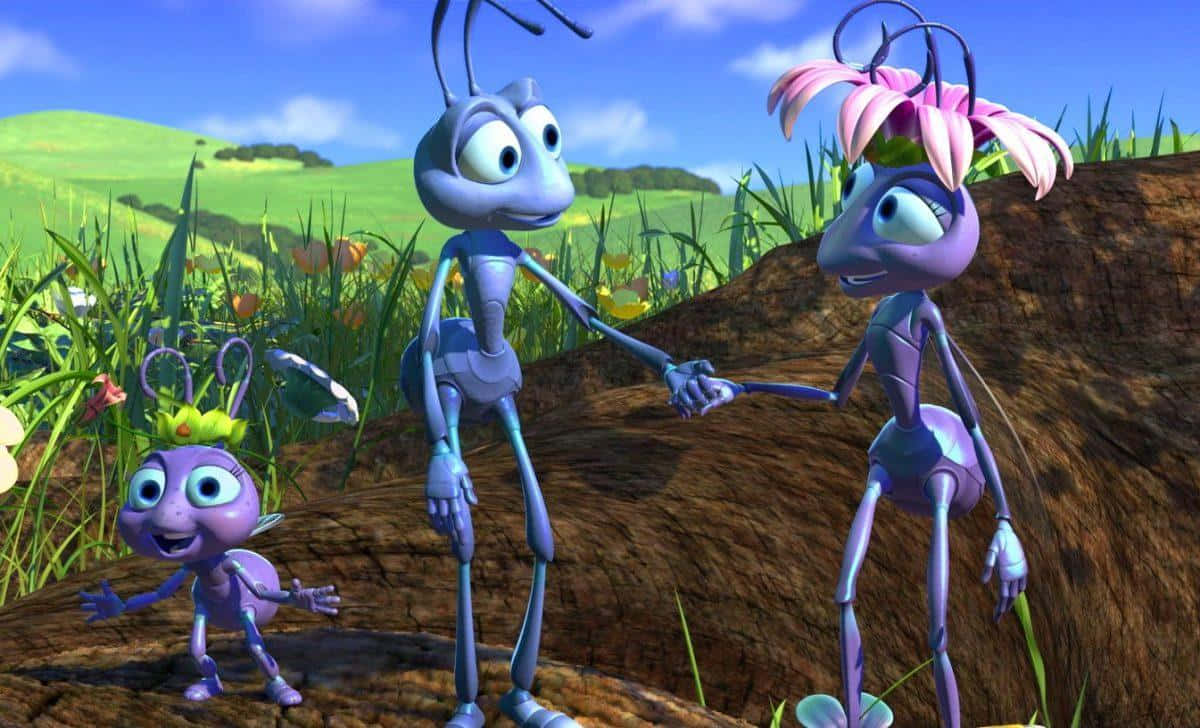 Ant Inlove A Bugs Life Background