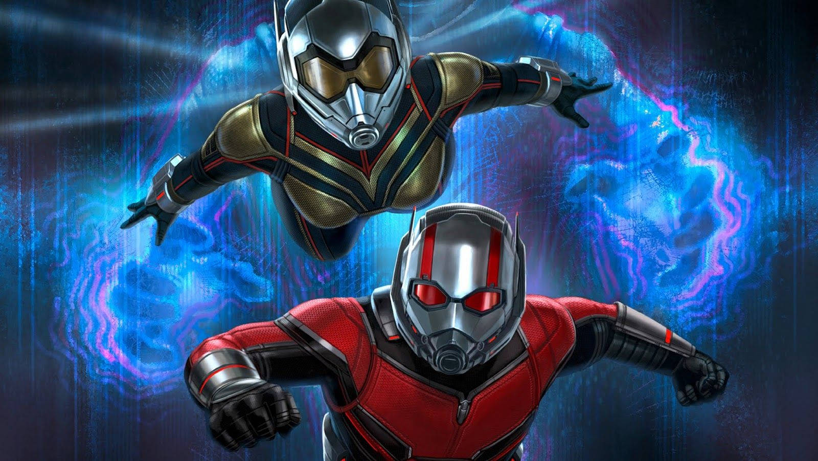 Ant Man And Wasp Flying