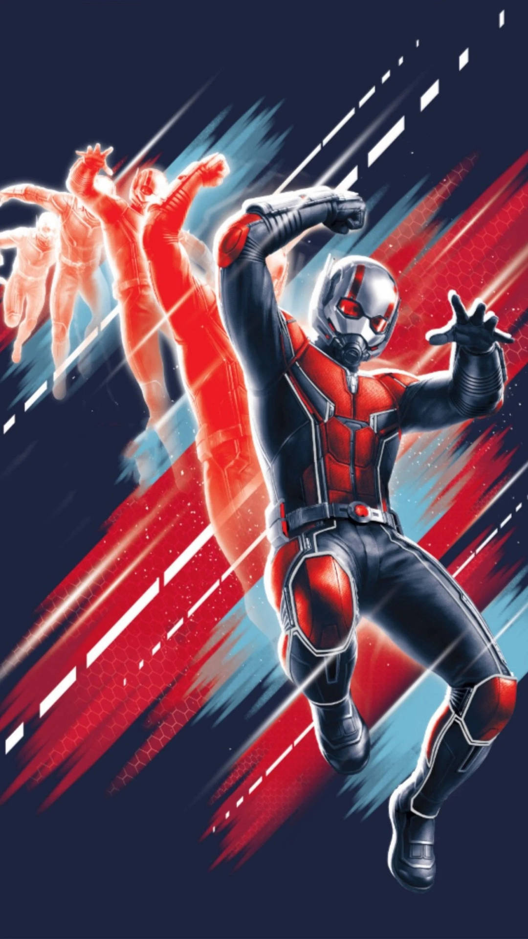 Ant Man Superhero Art Form Background