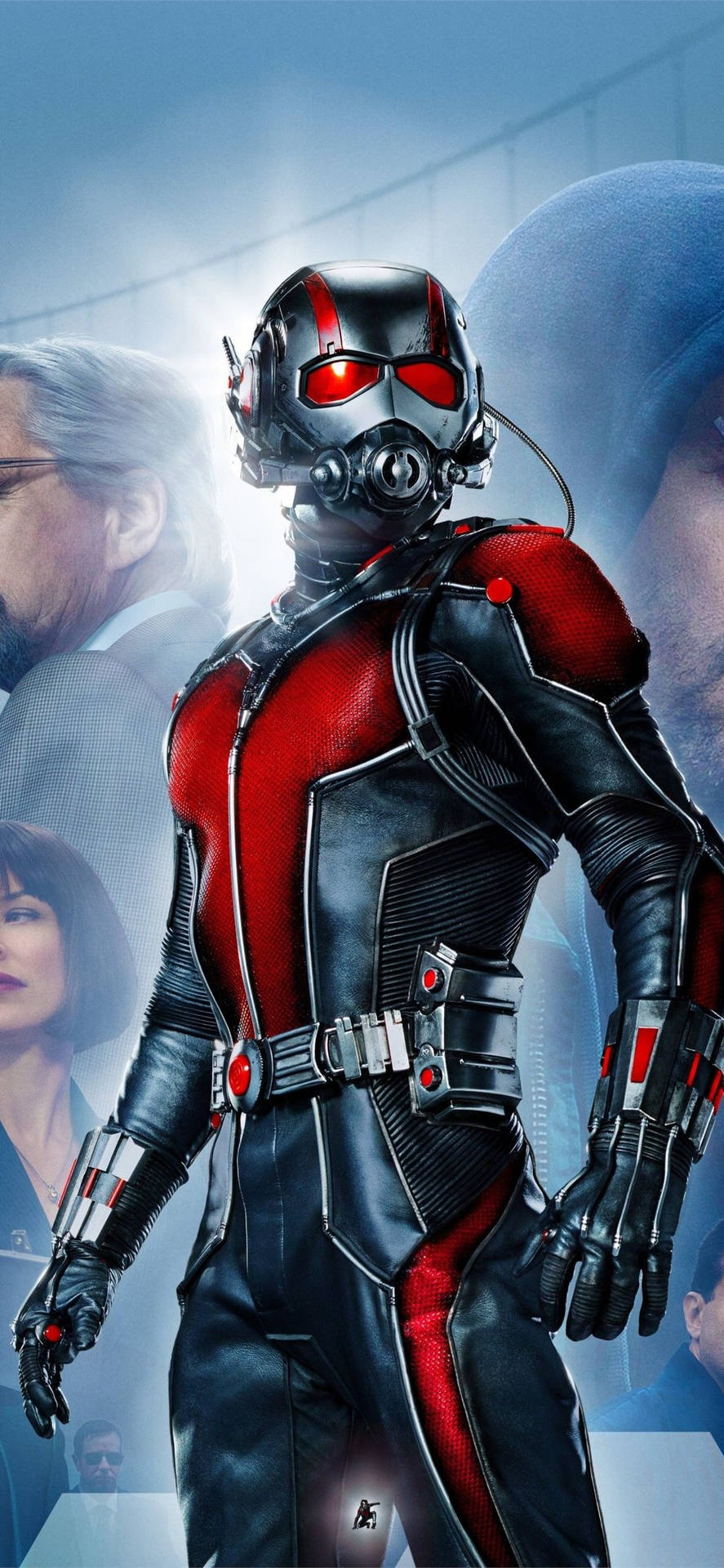 Ant Man Superhero Full Suit Background