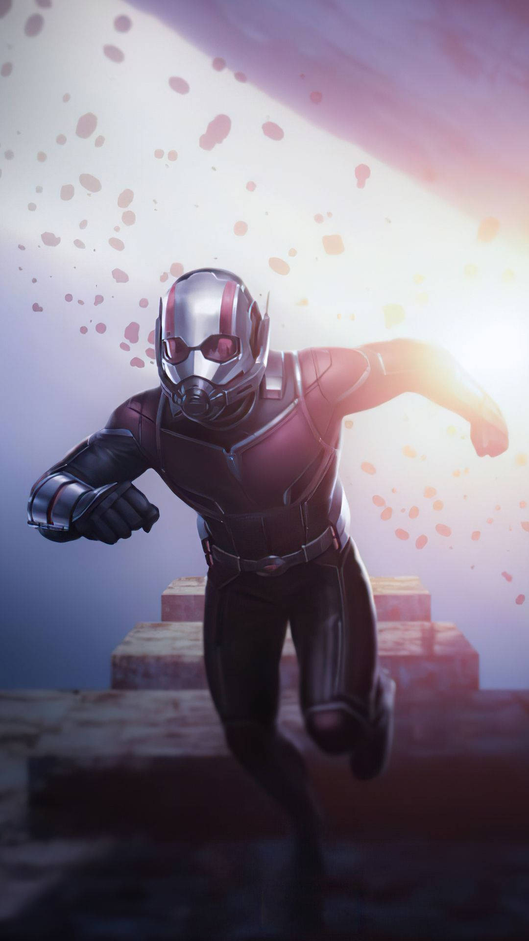 Ant Man Superhero Side Way Background