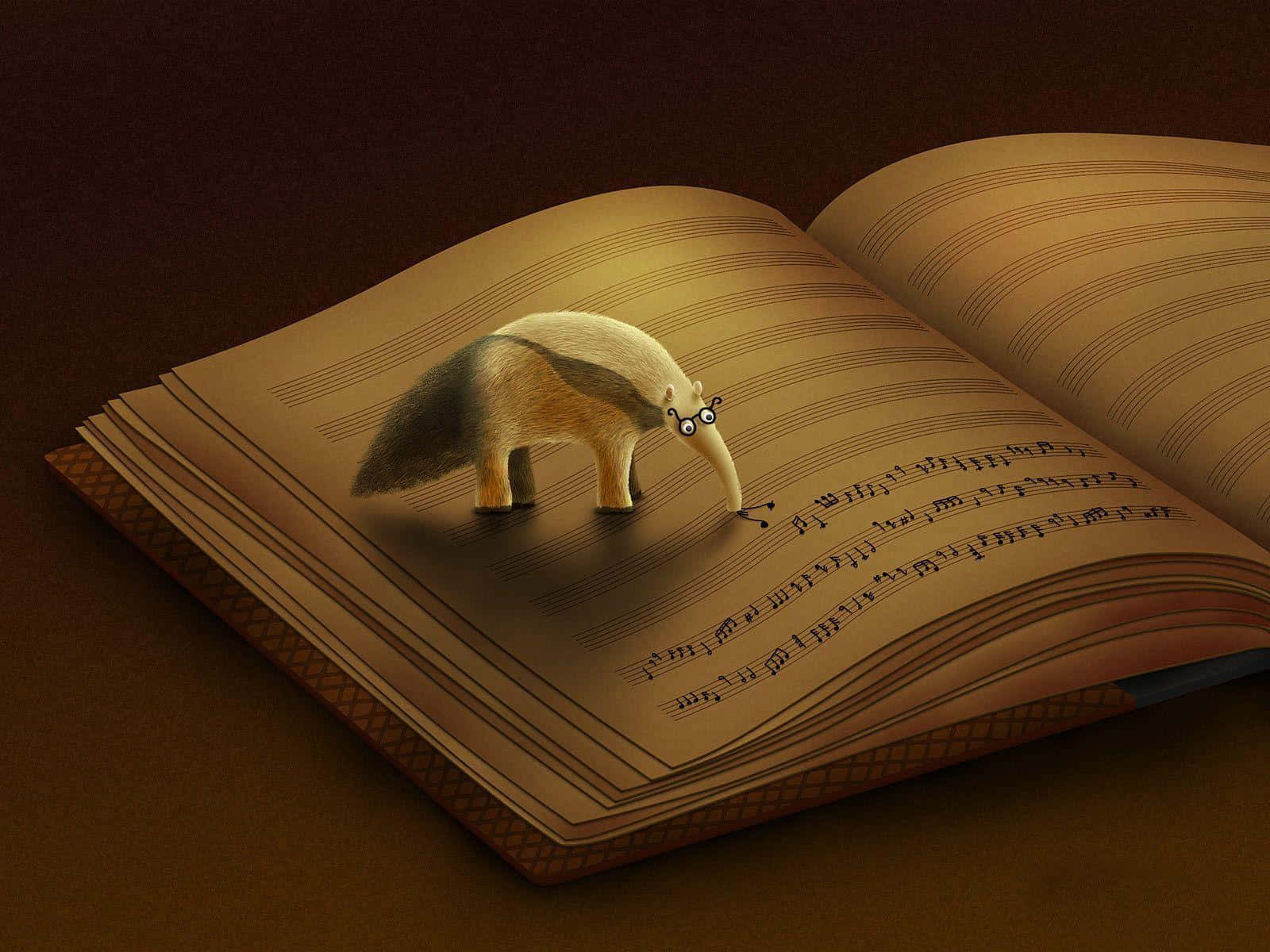 Anteater Musical Notes Book