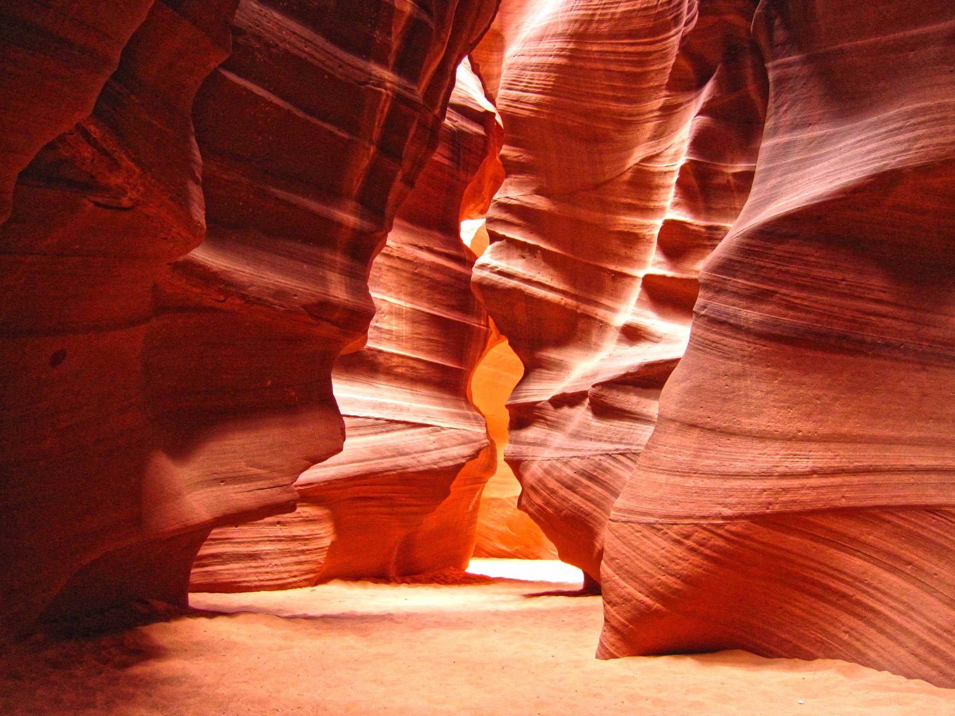 Antelope Canyon Walls And Curves