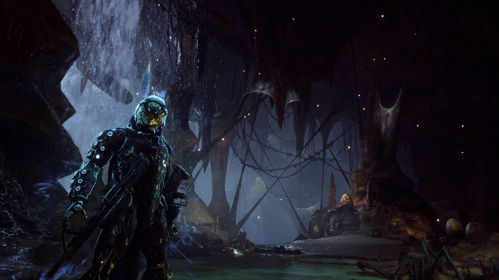 Anthem 4k Dark Scene Background