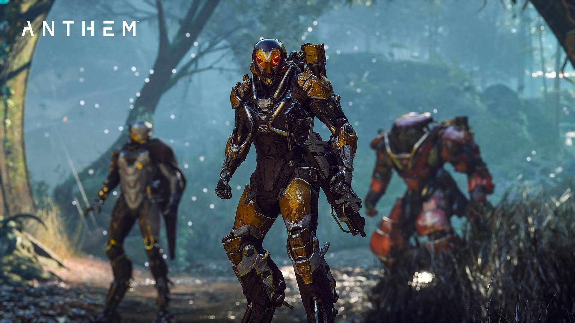 Anthem Game 4k Storm Ranger Colossus Javelins Background