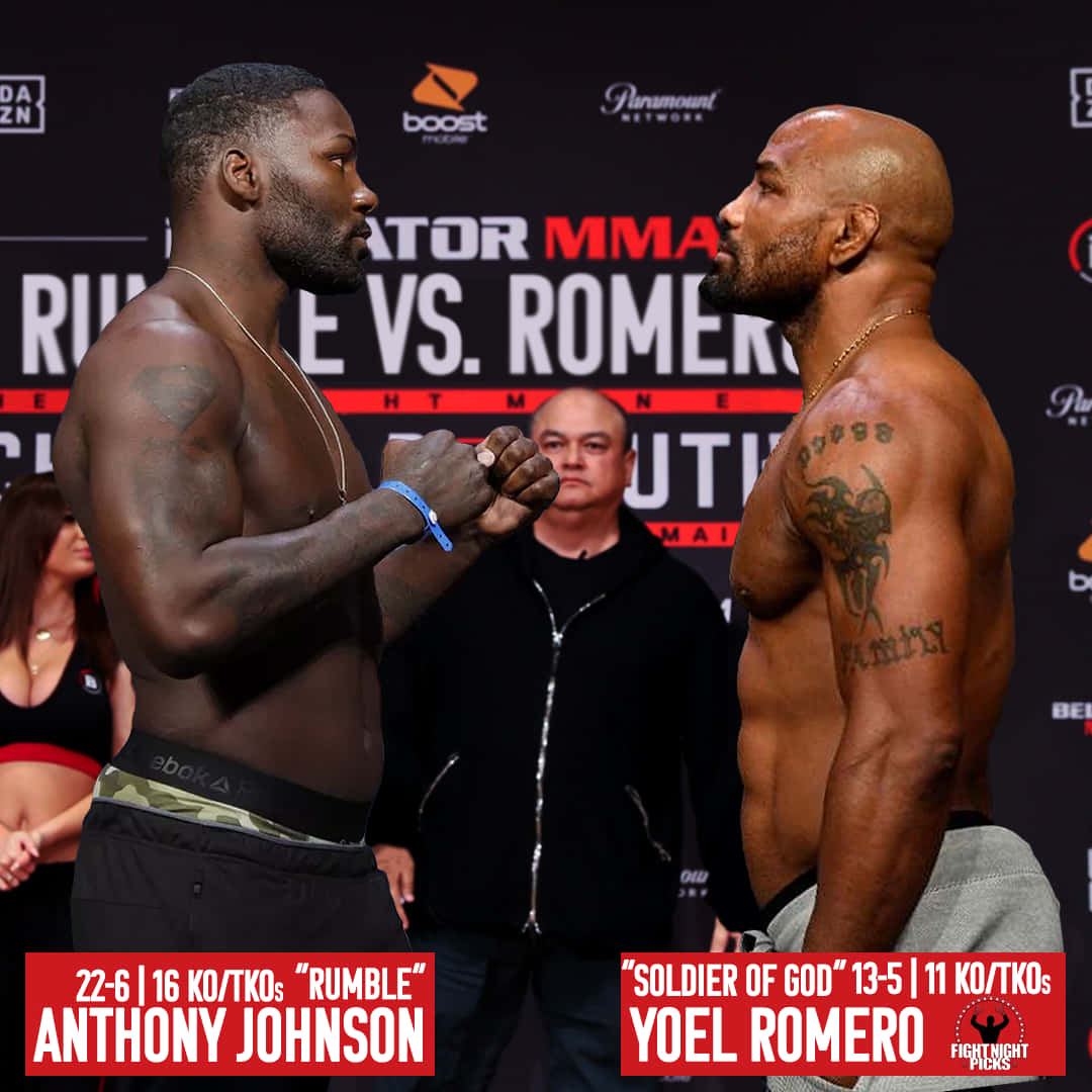 Anthony Johnson And Roel Romero Bellator Grand Prix 2001 Background