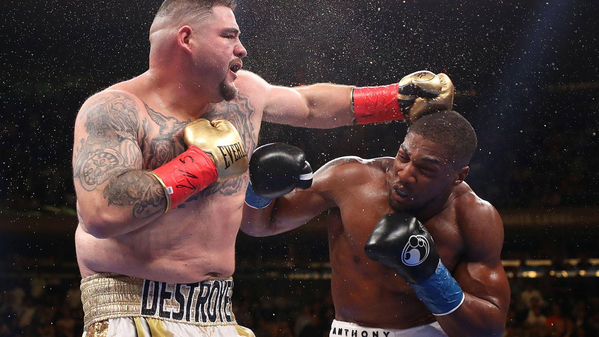 Anthony Joshua Andy Ruiz Background