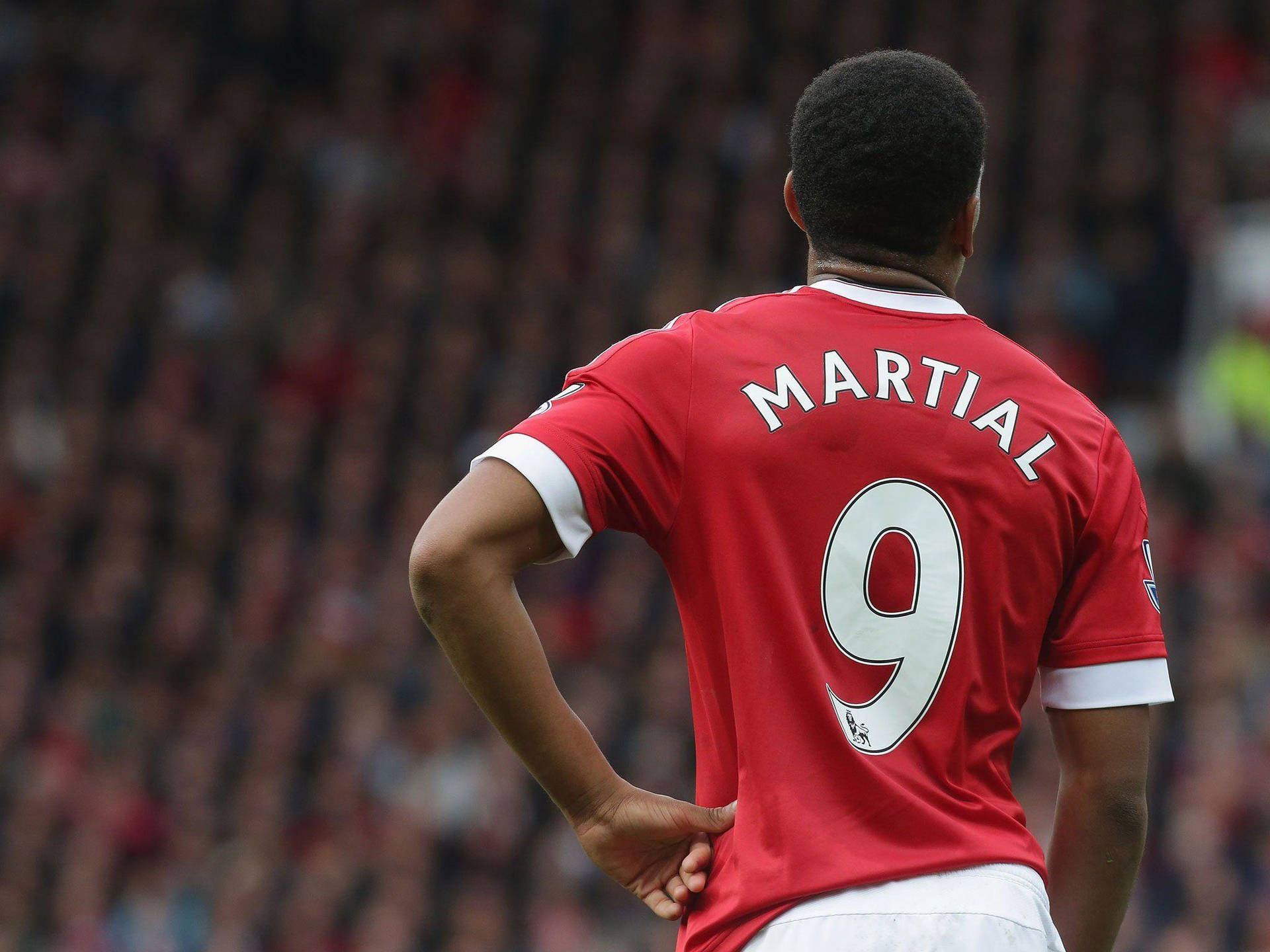 Anthony Martial 9 Manchester United Background