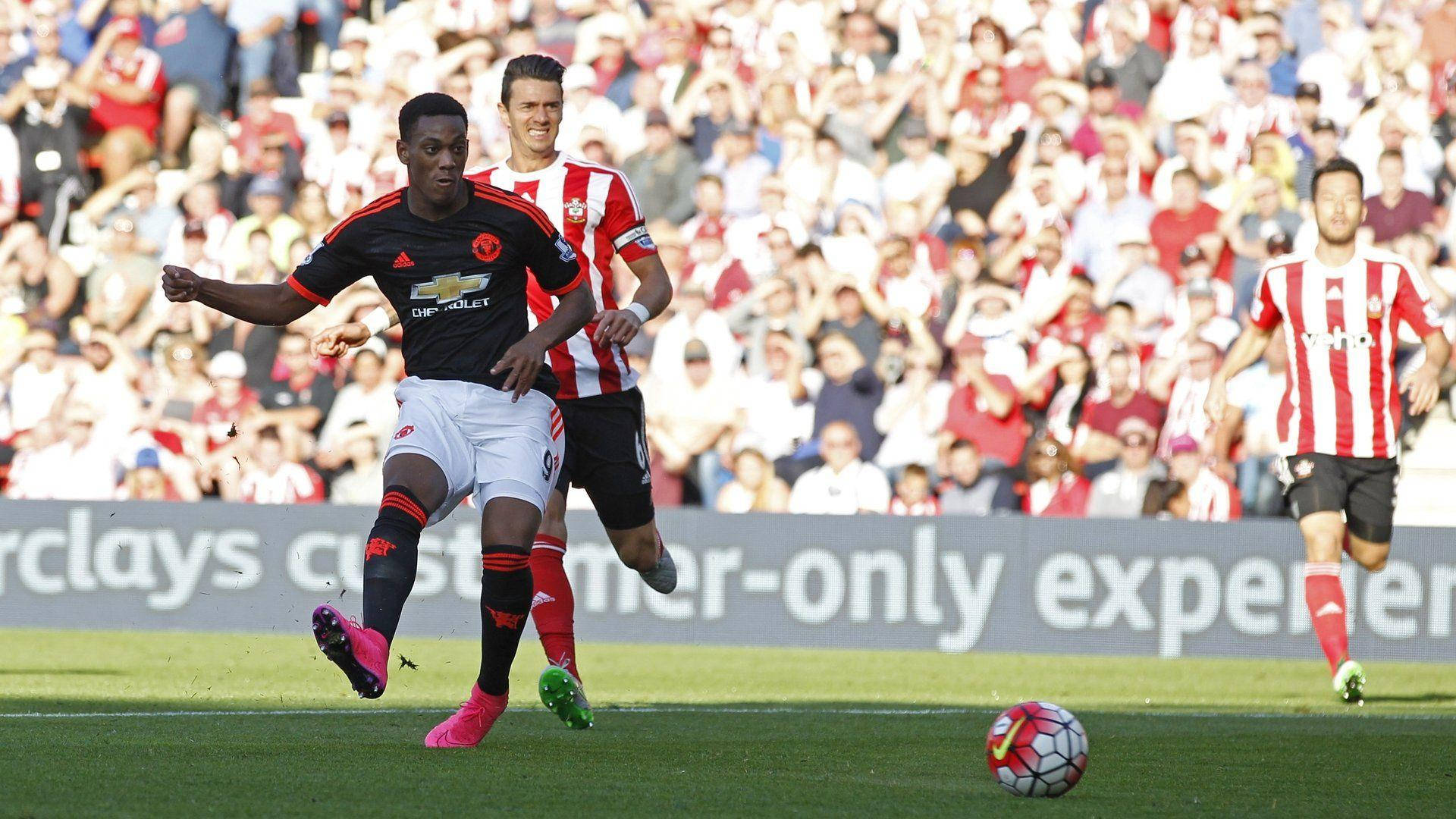 Anthony Martial During Game Southampton