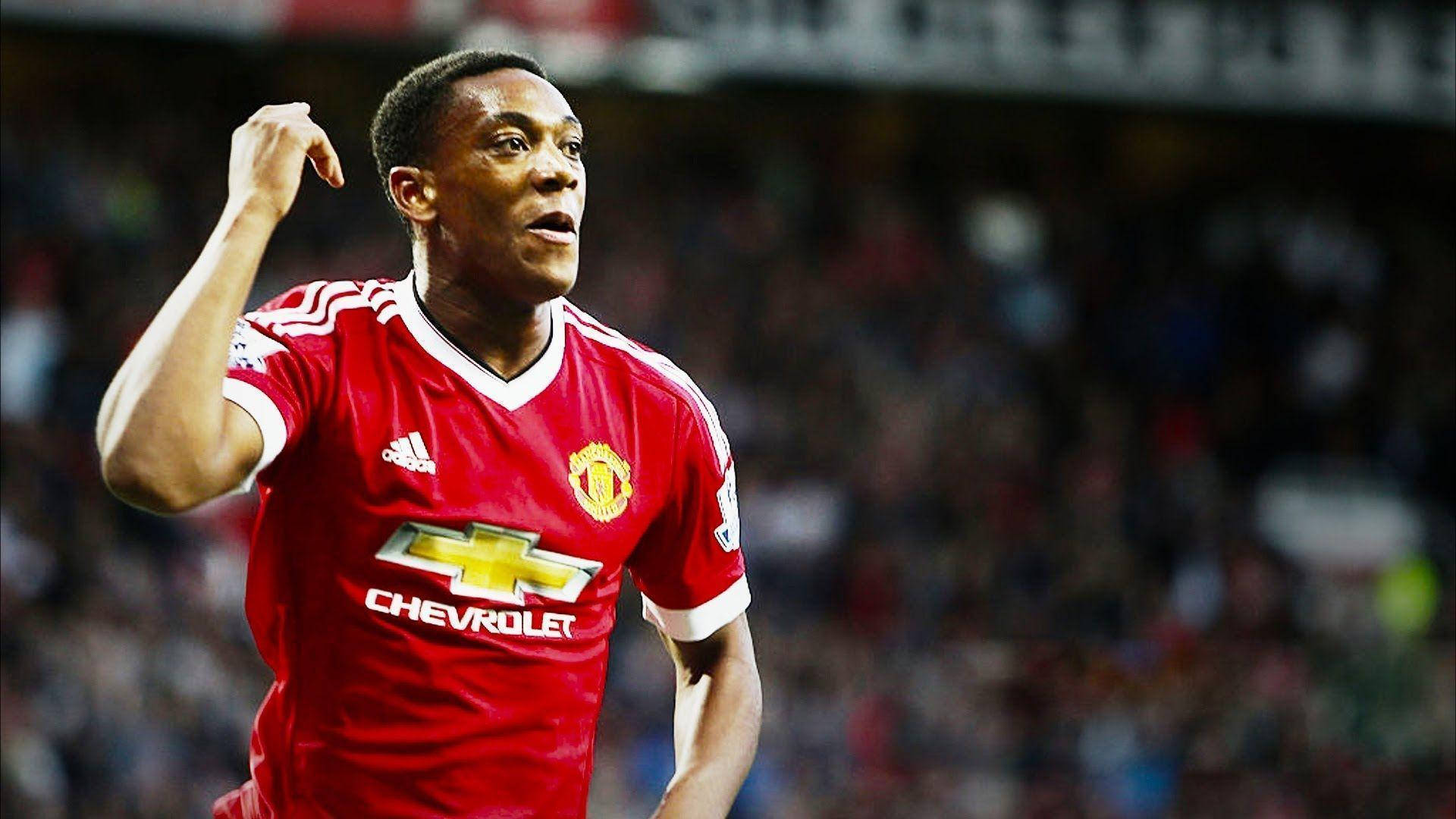 Anthony Martial Looking Forwards Background